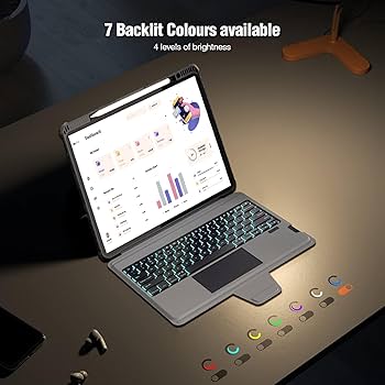 Amazon.com: Nillkin for iPad Air 11 Inch Case with Keyboard